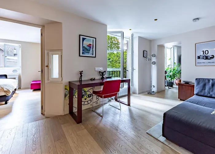 42cherchemidi New 100m2 3br Designer Flat In 6th St Germain-des-pres باريس